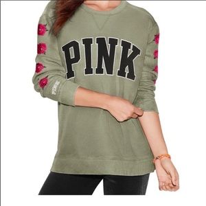 Victoria Secret Pink Crew Neck Sweater⭐️